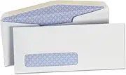 Universal 35203 Security Tinted Window Business Envelope, UNV35203