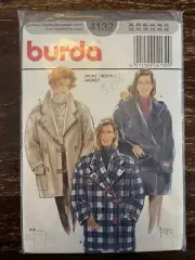 Burda 4132 UNCUT Sewing Pattern, Misses' Jacket, Size 12-22