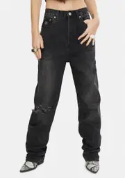 [ZGY] Ashes To Ashes Straight Up Jeans