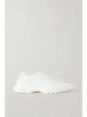 [AZ FACTORY] AZ FACTORY - Collapsible-heel Neoprene And Mesh Slip-on Sneakers - White - FR35 FR35 White