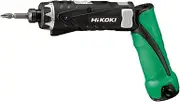 HIKOKI DB3DL2WCZ Screwdriver 3.6 V, 2 x 1.5 Ah Batteries, 21 Torque Positions, 5 Nm, 600 rpm, Black/Green