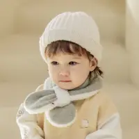 在飛比找momo購物網優惠-【Happy Prince】韓國製 Boana淺灰雪絨內裡嬰