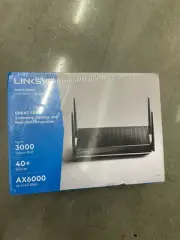 SEALED NEW Linksys MR9600 Dual Band WiFi 6 AX6000 up to 6.0Gbps Mesh Router