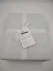 Pottery Barn Belgian Flax Linen Comforter Standard Shams ~ Set Of 2