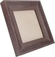 ARTSEWPLY Nail Art Display Frame Wood Grain 5 "" Walnut Nail Sample Display Board Holder