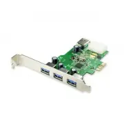 Syba SD-PEX20137 4 Port USB 3.0 PCI-e 2.0 x1 Card