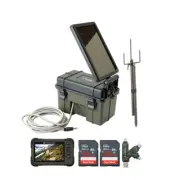 HME Trail Camera 12V with Solar Auxiliary Power Pack Bundle