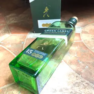 Johnnie Walker Double Black 約翰走路藍標 綠標 黑牌 威士忌空酒瓶/多用途玻璃空瓶/空洋酒瓶