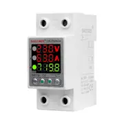 SVP-719 Adjustable Self-Compound Intelligent Overvoltage Protector Current Limiting Delay with Pow White