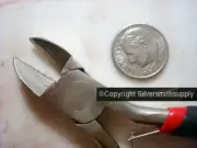Chrome pltd diagonal side cutter mini jewelers plier beading jewelry crafts T009