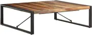 Coffee Table 120x120x40 cm Solid Wood,Accent Furniture