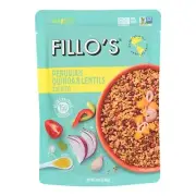 Fillo's - Peruvian Lentils & Quinoa 8 oz (Pack of 6)