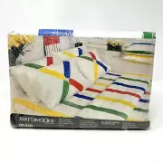 NOS VTG MARIMEKKO SUMO Double/Full Flat Sheet Dan River - SEALED!