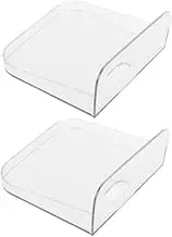 2pcs Transparent Wall Mount Camera Bracket Tray Floating Shelf for Cameras and Accessories Easy Installation No Drilling Required Versatile Storage for Bathroom and Living Spaces