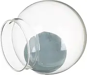 Empty Glass DIY Water Globe Snow Globe Snow Snowglobe Kit Indoor Crystal Ball Prop DIY Snowglobe Kit Glass Transparent