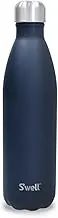 S'well Stainless Steel Reusable Water Bottle, 750ml, Azurite, Triple Insulated and Leak Proof Drinking Bottle for Hot and Cold Beverages up to 48h Cold/24h Hot, Blue