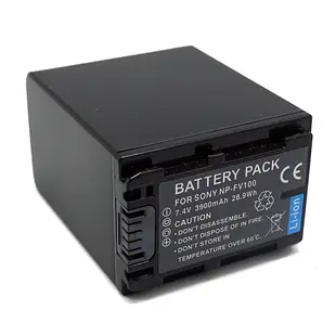 ROWA 樂華 FOR SONY NP-FV100 FV100 電池 外銷日本 原廠充電器可用 全新 保固一年 CX50