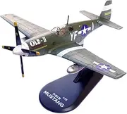 1:72 Alloy WWII US P-51B Mustang Fighter 358th Air Wing 355 Squadron Model Aviation Science Exhibition Model