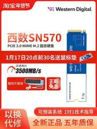 在飛比找Yahoo!奇摩拍賣優惠-WD/西數SN770/570/850X NVME500G1T