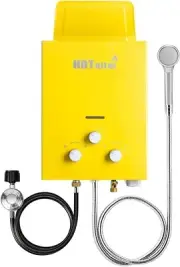 Portable Water Heater 1.32 GPM Propane Tankless Water Heater for Camping RV
