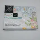 New Lady Pepperell Full Flat Sheet Polyester and cotton muslin No Iron 1970's