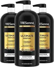 TRESemmé Moisture Rich Hydrating Conditioner 3 Count for Dry Hair Formulated With Pro Style Technology 28 Fl Oz