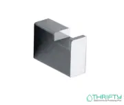 PLD Taho Robe Hook Square Chrome TARH