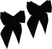 [WRITWAA] Classic Bow Tie Ornament Men's Bowknot Brooch Pin Silk Bow Ties Dress Accessory