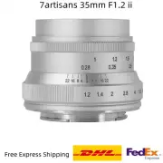 7artisans 35mm F1.2 ii Large aperture APSC Lens For Sony E Fuji XF X EFM Camera