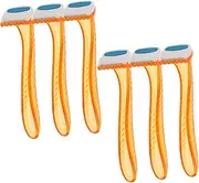 HONMEET Ladies Razor Shaver Set for Legs Arms Privates Portable Hair Trimmer Precision Shaving Random Color