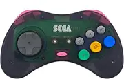 Retro-Bit Official SEGA Saturn 2.4Ghz Wireless Arcade Pad for MEGA DRIVE MINI CONSOLE, Sega Mega Drive Console, PC, Switch, macOS, Playstation 3, Steam, RetroPie, Raspberry Pi (Slate Grey)