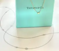 在飛比找Yahoo!奇摩拍賣優惠-Tiffany &Co. 附原廠盒 18k黃金 diamon