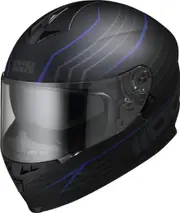 IXS 1100 2.1 Helmet, black-blue, Size 2XL for Men Black Blue
