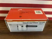 Krups 963 Espresso Mini REPLACEMENT 4 Cup GLASS CARAFE BLACK HANDLE w BOX