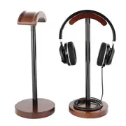 Headphone Earphone Wooden Display Rack Headset Holder