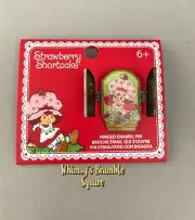 Loungefly Strawberry Shortcake Hinged Window Enamel Pin NEW on Card