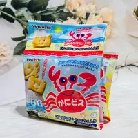 在飛比找樂天市場購物網優惠-日本 SANRITSU 三立 四連餅乾 螃蟹造型餅乾 68g