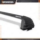 2 Rhinorack Vortex ROC25 Roof Rack Bars for FORD Ranger PX/PX2/PX3 Ranger Raptor