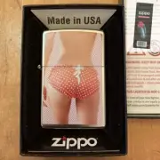 Zippo 02728 View From Behind 2023 #4 Woman Lingerie Lighter + FLINT PACK
