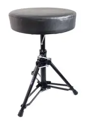 Foldable Drum Throne Padded Seat Stool Stand Drummers Percussion Throne Chair