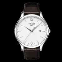 在飛比找Yahoo!奇摩拍賣優惠-Tissot 天梭俊雅系列皮帶石英男腕錶 T06361016