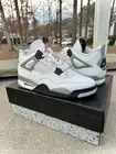 Size 10 - Air Jordan 4 Retro OG 2025 White Cement CONFIRMED