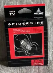 NOS USA SPOOL OF SPIDERWIRE MICRO FILAMENT 8-30lbs 150YDS FISHING LINE| (SM)