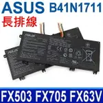 ASUS B41N1711 原廠電池 FX503 FX503VD FX503VM FX63V FX63VD FX63V FX705 FX705D FX705DD FX705DY FX705GM FX705DT FX705DU FX705GD FX705GE FX765GM FX73VD FX73VM GL503 GL503GE GL503VD GL703 GL503VM GL703GE GL703GEE GL703VD GL703VM