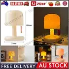 Mini Mushroom Table Lamp Touch Cordless Night light USB Rechargeable Warm Light