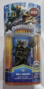 Skylanders Giants - METALLIC GILL GRUNT Water Element (2012 Release) Brand New