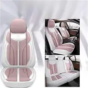 YOUFOX Car Seat Covers Universal Set for Volkswagen Amarok Jetta Tiguan Santana Variant Lamando Lavida Vista Car Accessories Pink