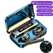 Bluetooth Earphones Wireless Earbuds Microphone IPX7 Waterproof Stereo Headset