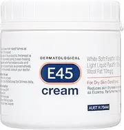 E45 - Dermatological Cream For Dry Skin Conditions | Non Greasy Emollient | Hypoallergenic | 350g