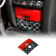 For Mini Cooper F60 Center Console Cigarette Lighter Panel Cover Trim ABS JCW